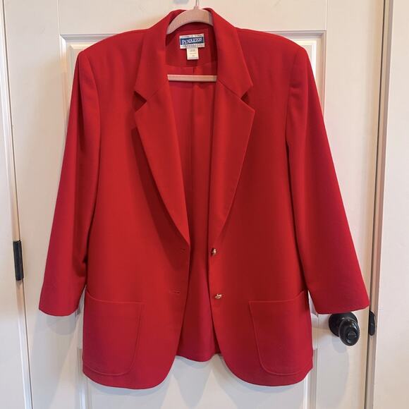 Pendleton VINTAGE Virgin Wool Blazer Jacket - Picture 2 of 6